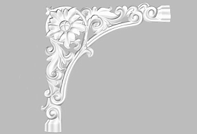 Угловой элемент Decomaster DP 304 C 40х20х300